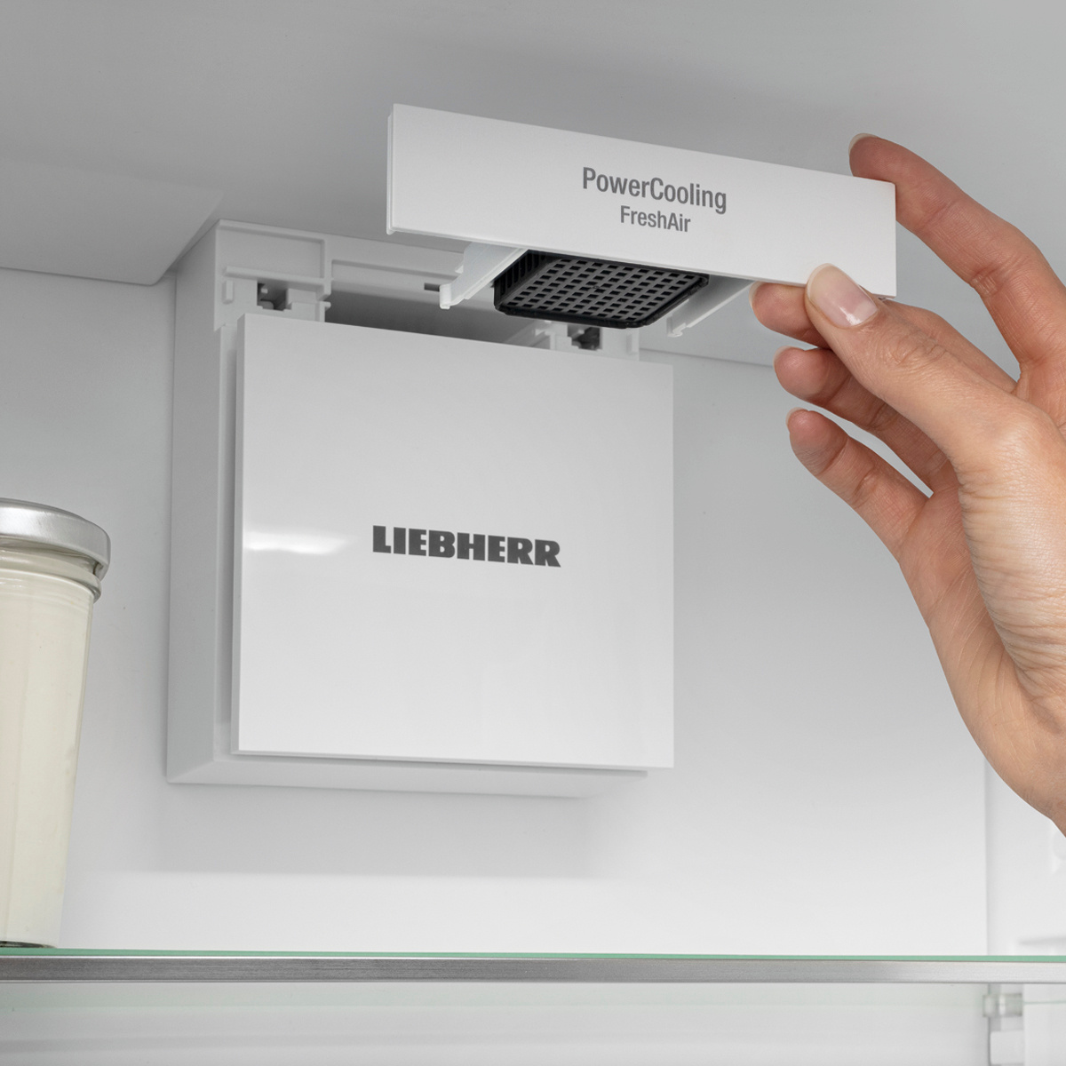 Filtres charbon actif réfrigérateur - Lot de 2 compatibles Liebherr